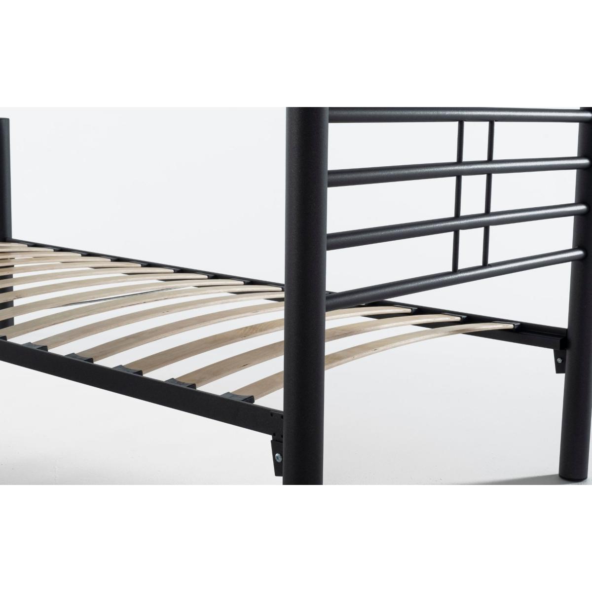 Hudson - Metal Single Bed - Black – image 4