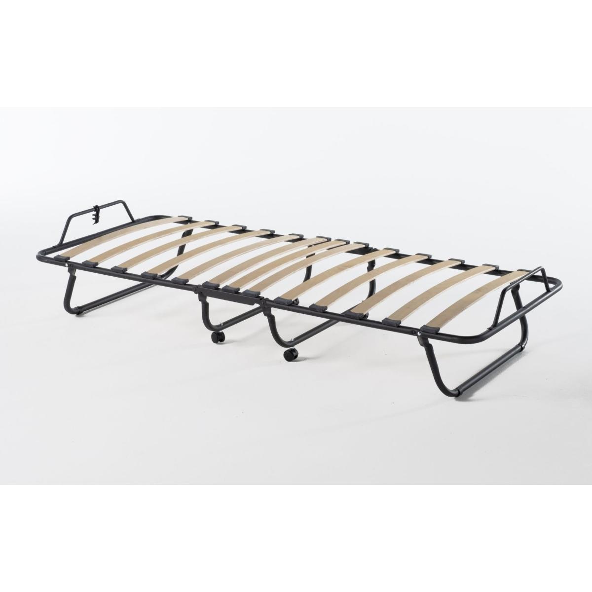 Cameron - Folding Metal Bed with Mattress - 190cm – image 3