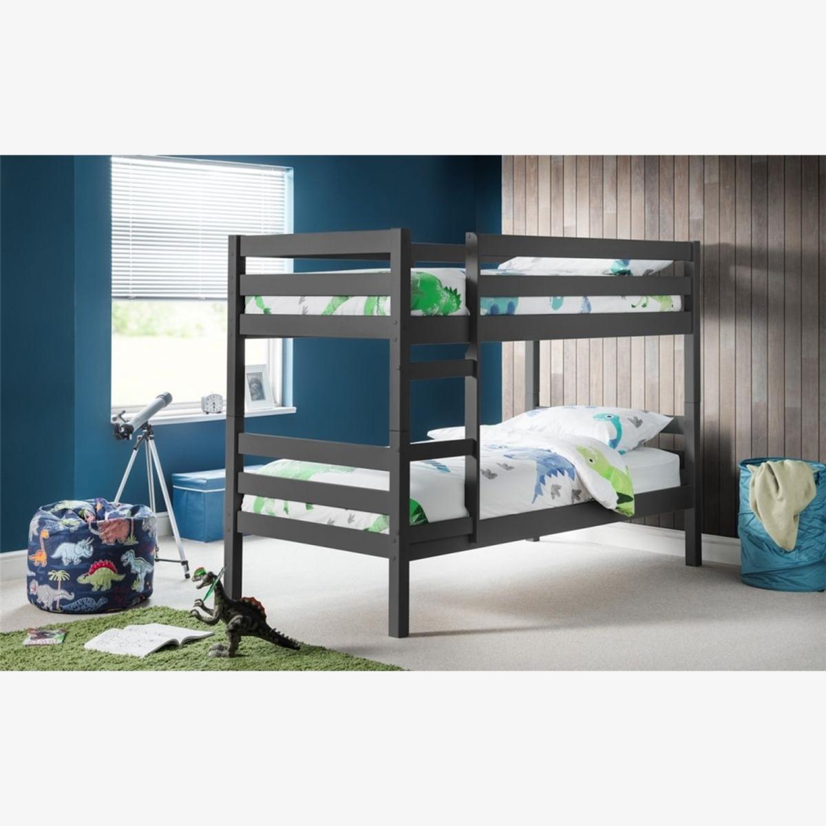 Single Bunk Bed - Anthracite – image 1