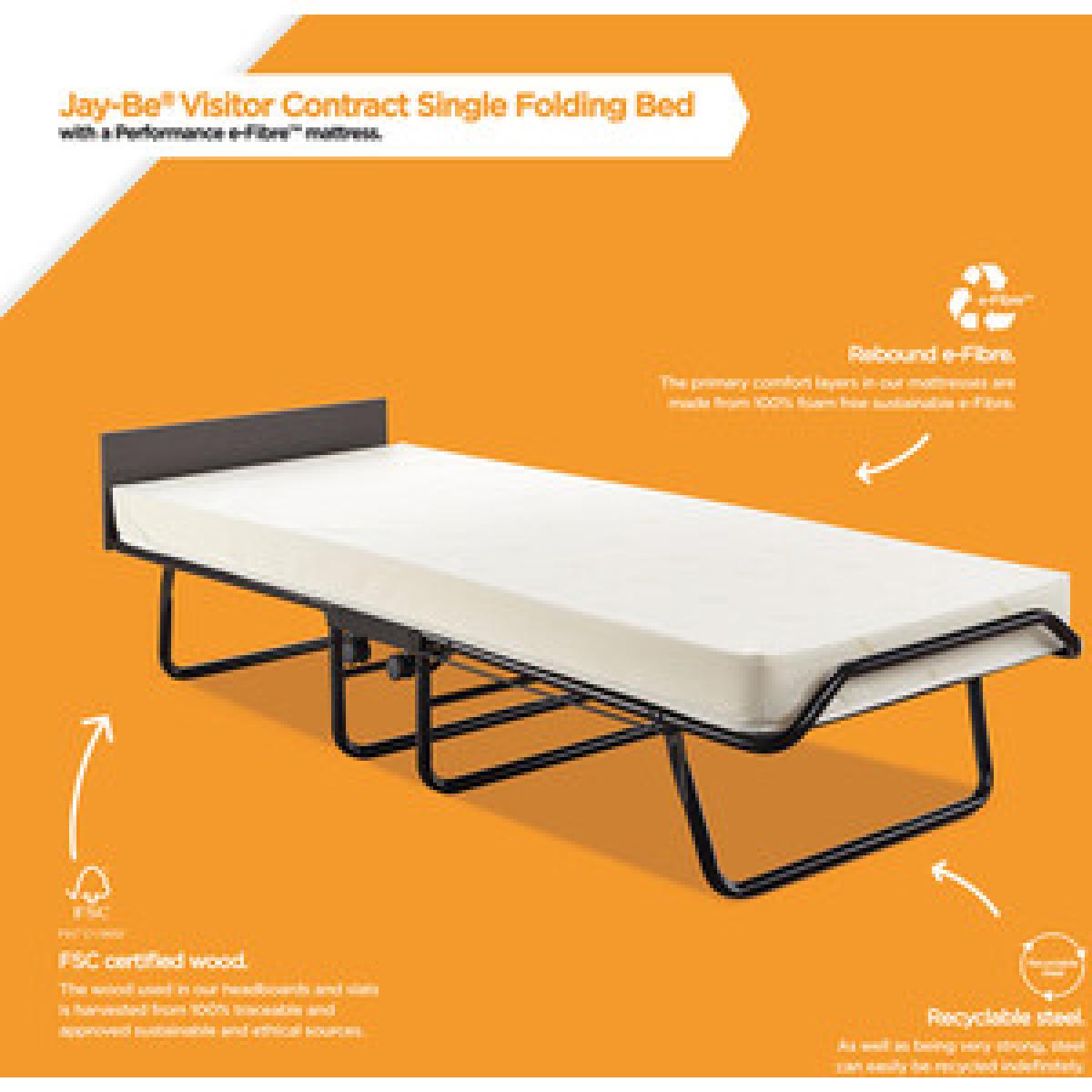 Jay-Be Visitor Contract Folding Bed – image 11