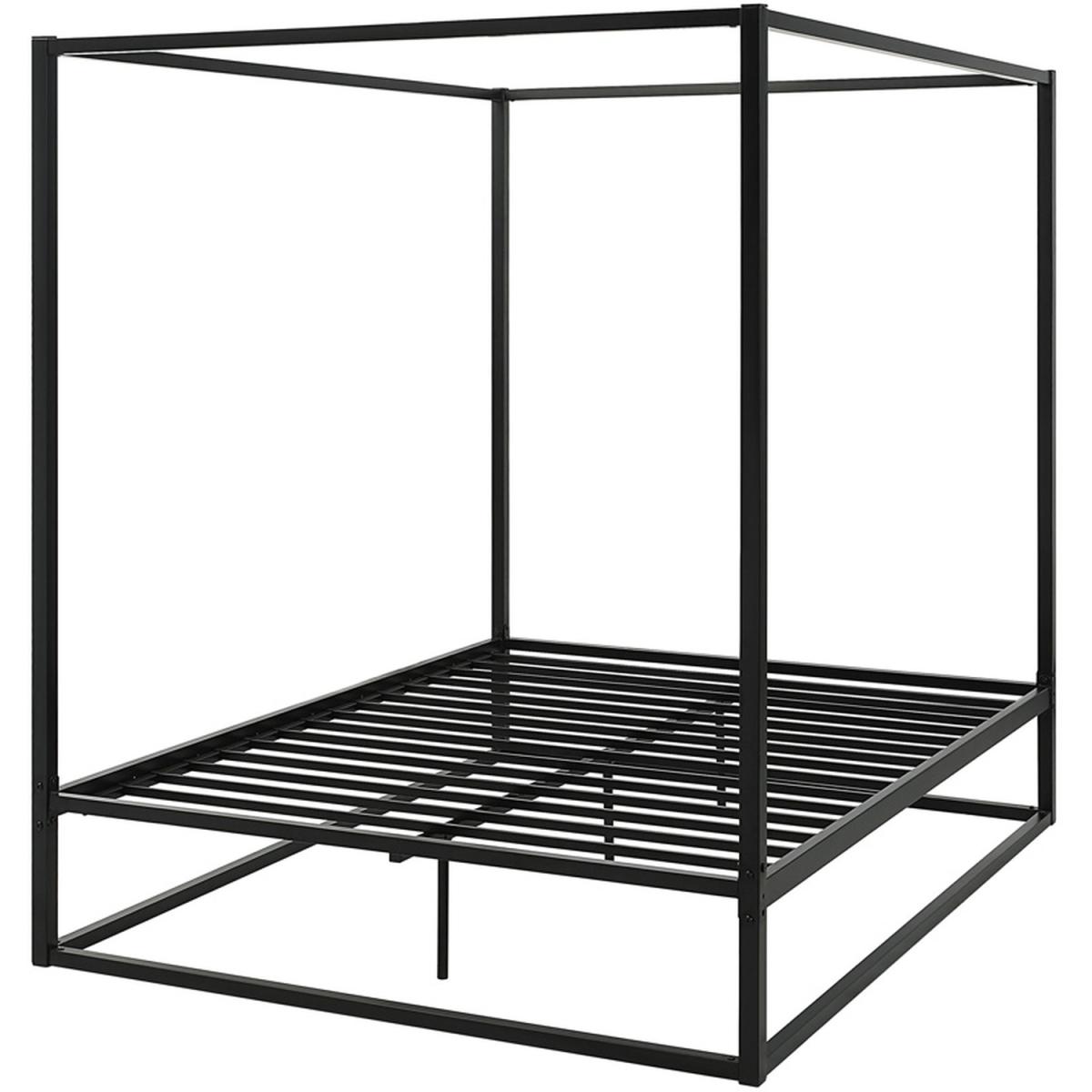 Ashwell Modern 4 Poster Metal Bed Frame - White / Single – image 4