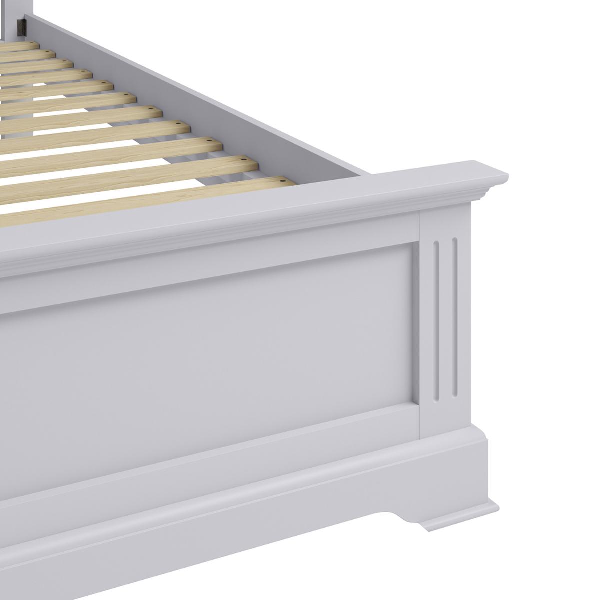 Harringworth Wooden Bed - Moonlight Grey / Single – image 8