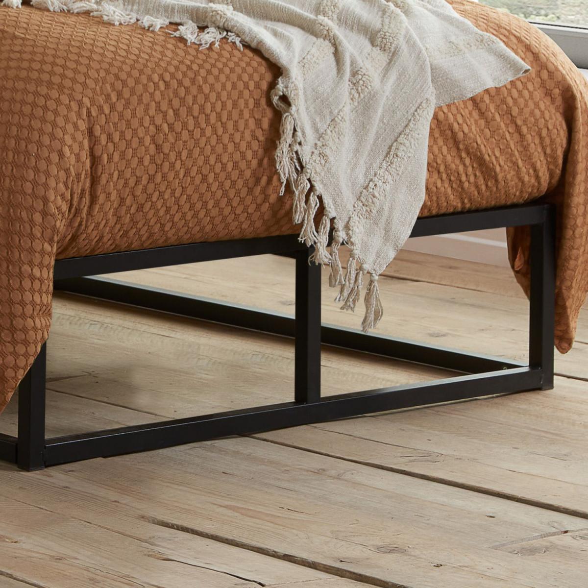 Soho Metal Platform Single Bed - Black – image 2