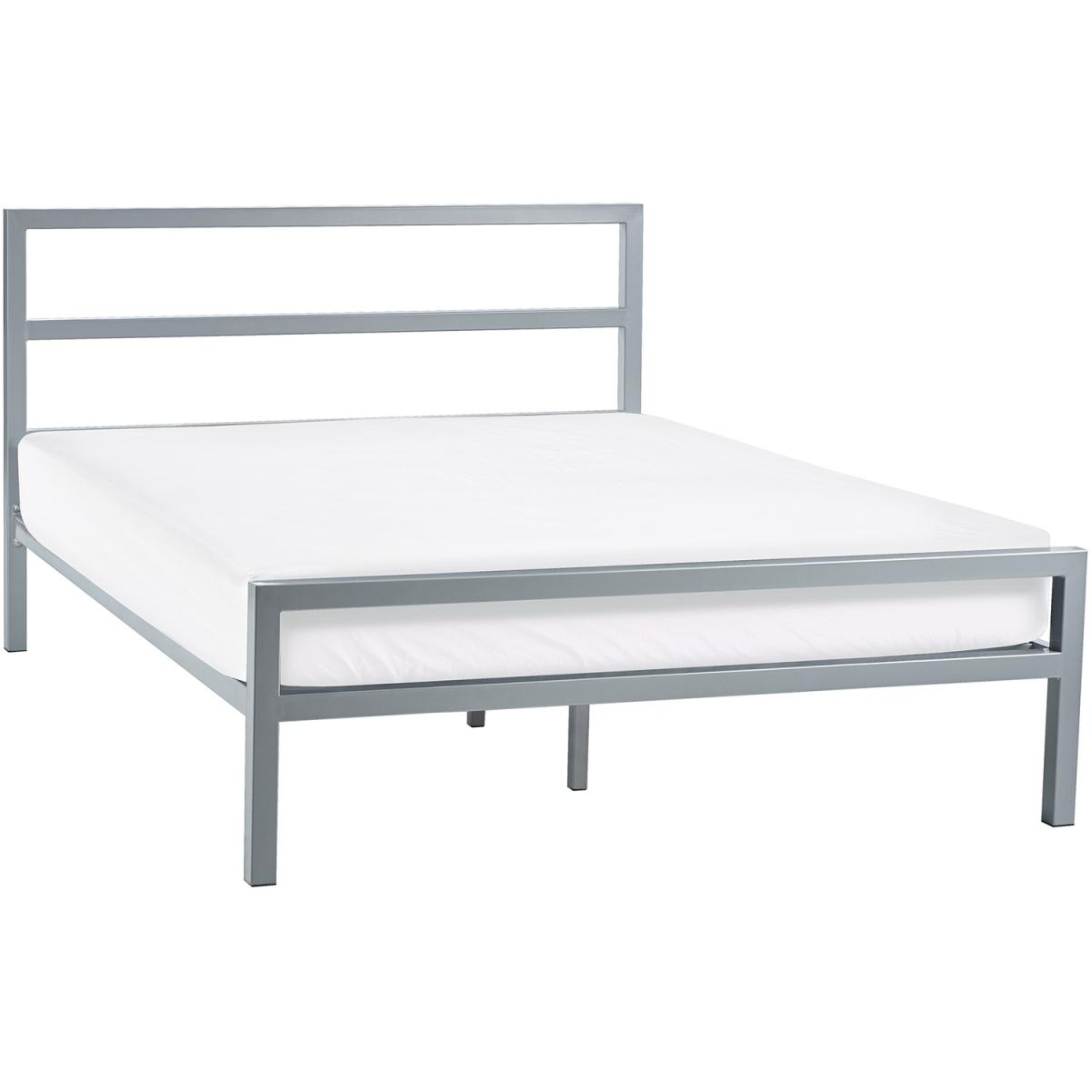Soto Metal Bed Frame - Silver / Single – image 2