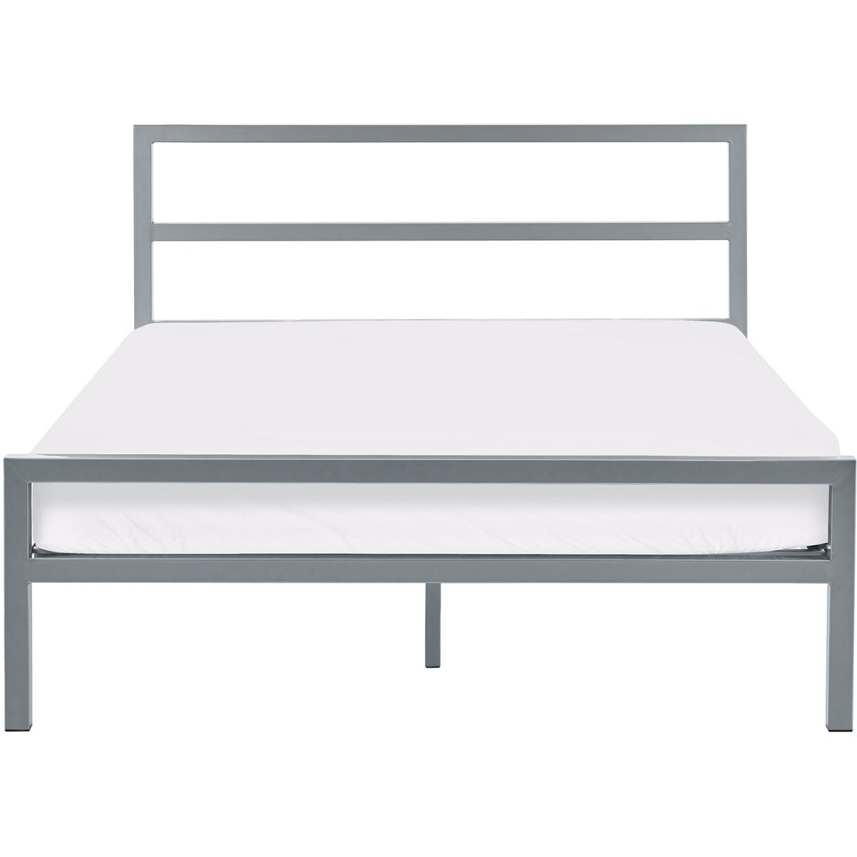 Soto Metal Bed Frame - Silver / Single – image 3