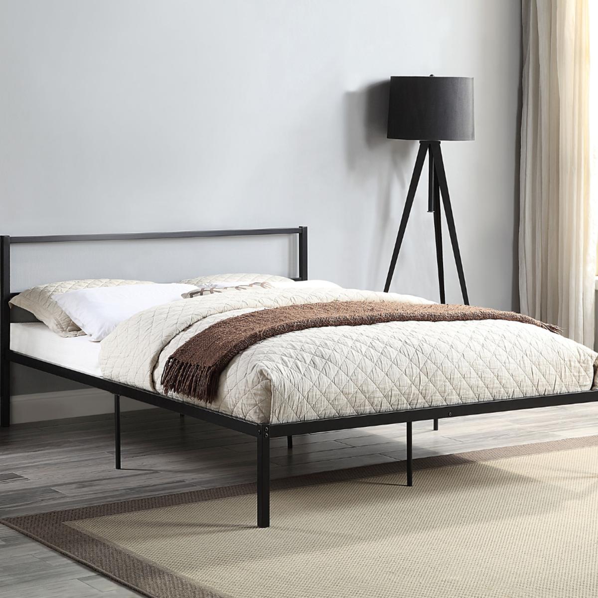 Atwick Black Metal Bed - Black / Single – image 2