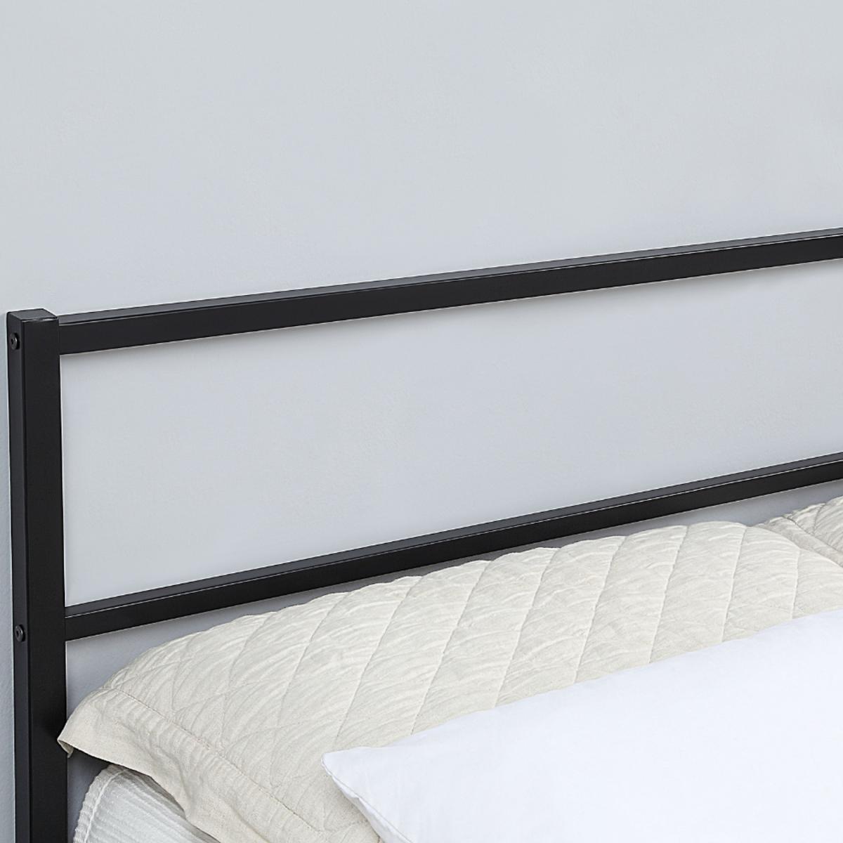 Atwick Black Metal Bed - Black / Single – image 5