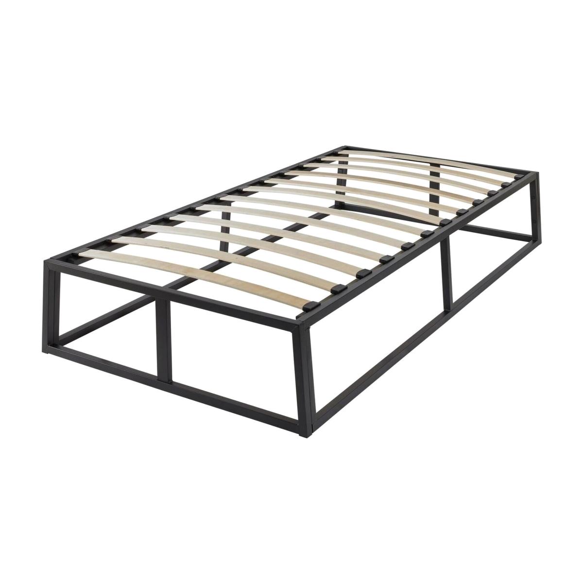 Platform Metal Bed Frame - Black / Single – image 1