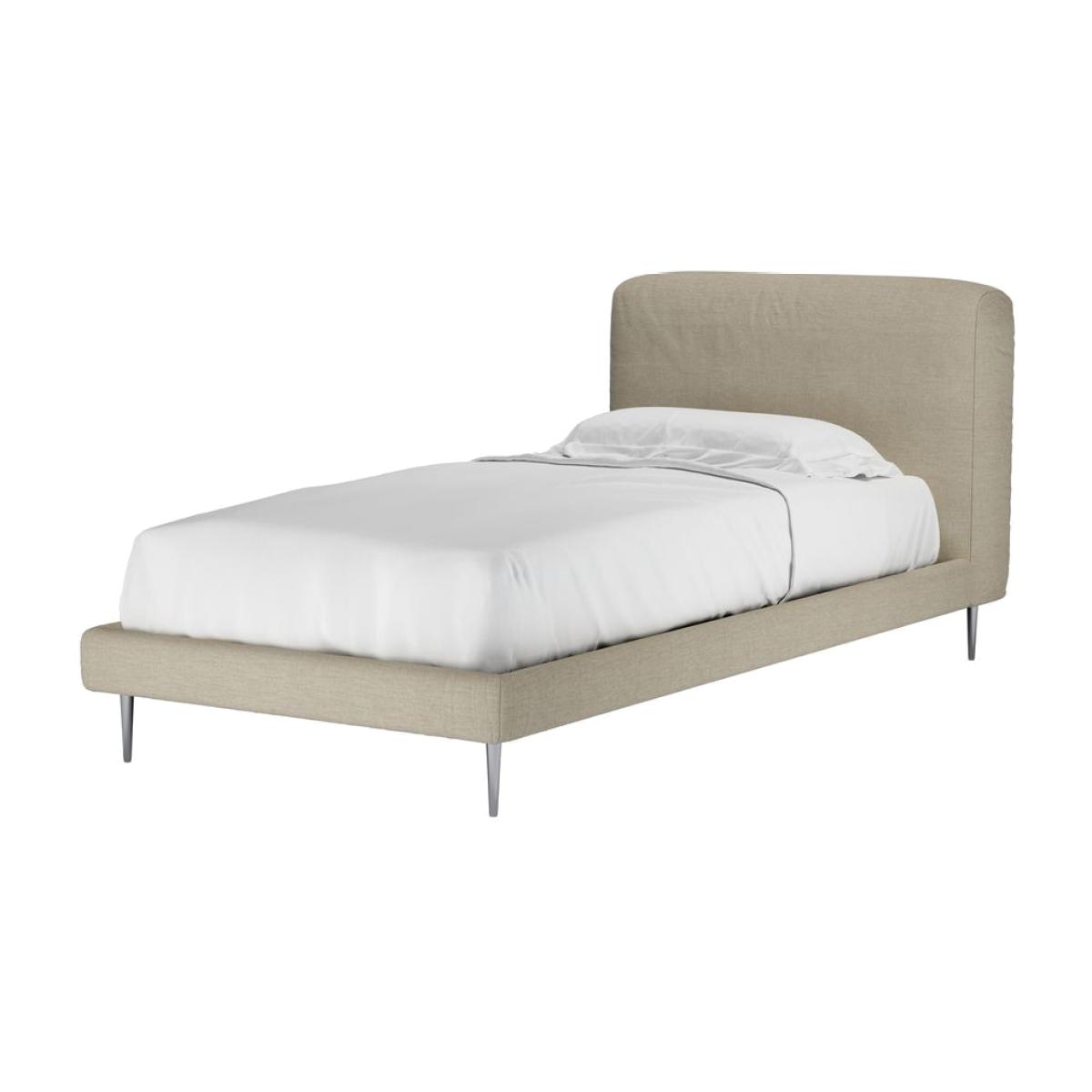 Lucy Single Bed in Pampas Hygge Smart Linen – image 1