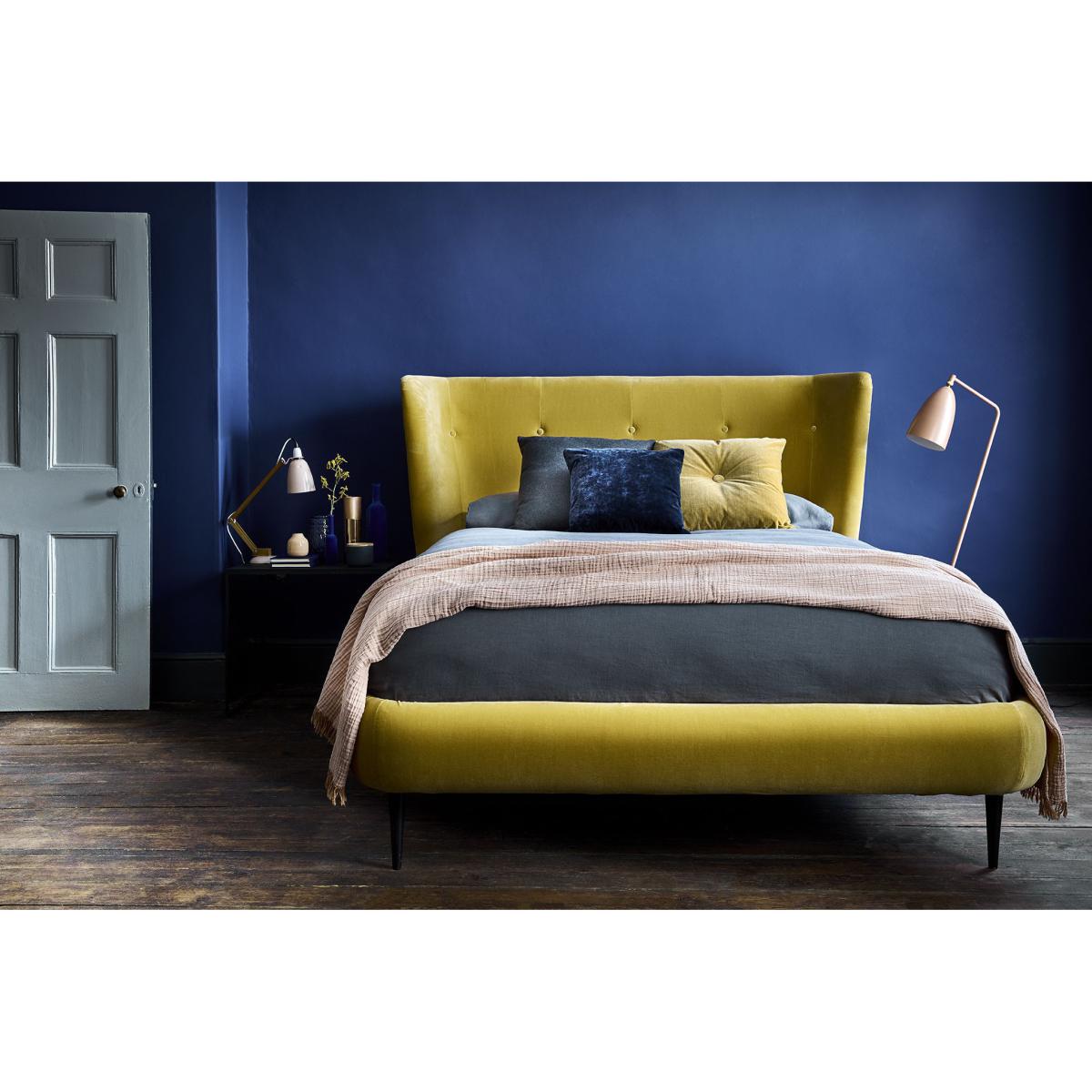 Audrey Single Bed in Grey Marl Highland Tweed - sofa.com – image 2