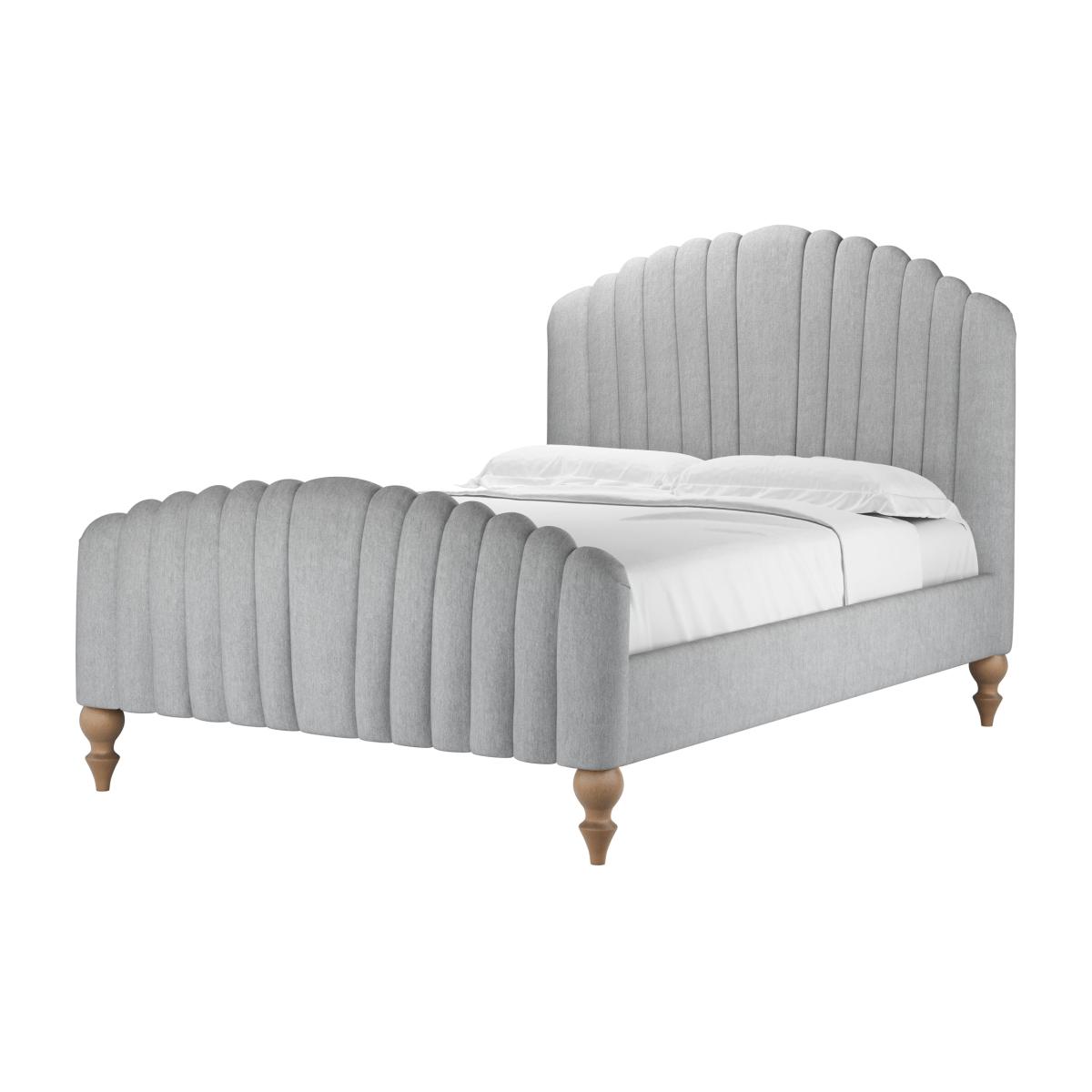 Bella Double Bed in Goodwin Grey Sandgate - sofa.com – image 1