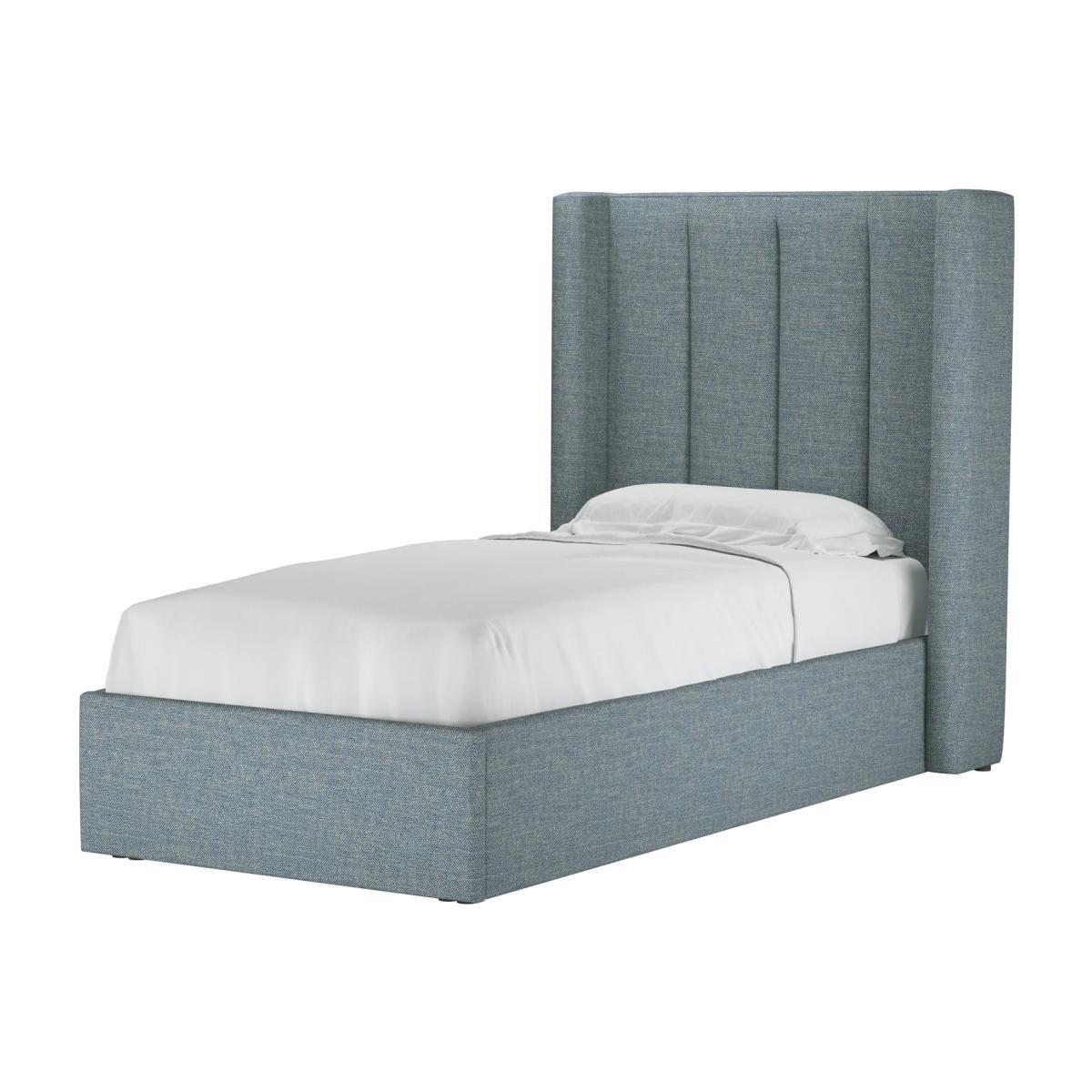 Cleo Single Bed in Hydrangea Highland Tweed - sofa.com – image 1