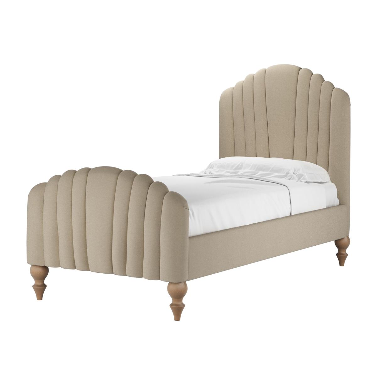 Bella Single Bed in Pennine Stone Organic Smart Cotton – image 1