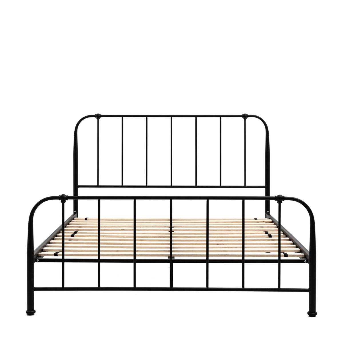 Lamba Metal Bed - Black - Lamba Single Bed in Black – image 8