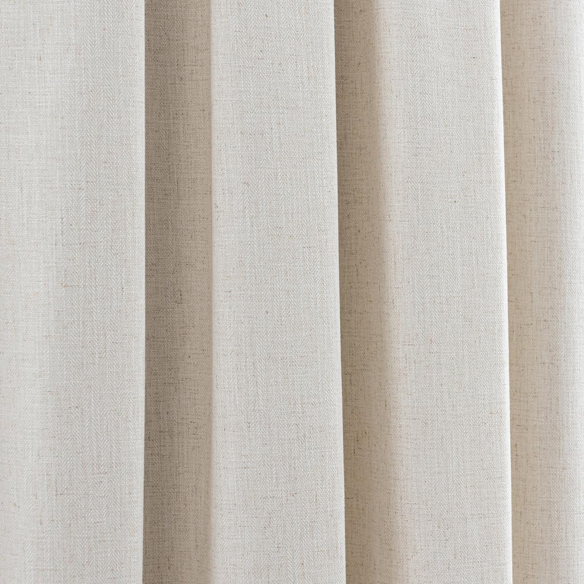 Sydney Ecru Pencil Pleat Curtains Ecru (Cream) – image 5