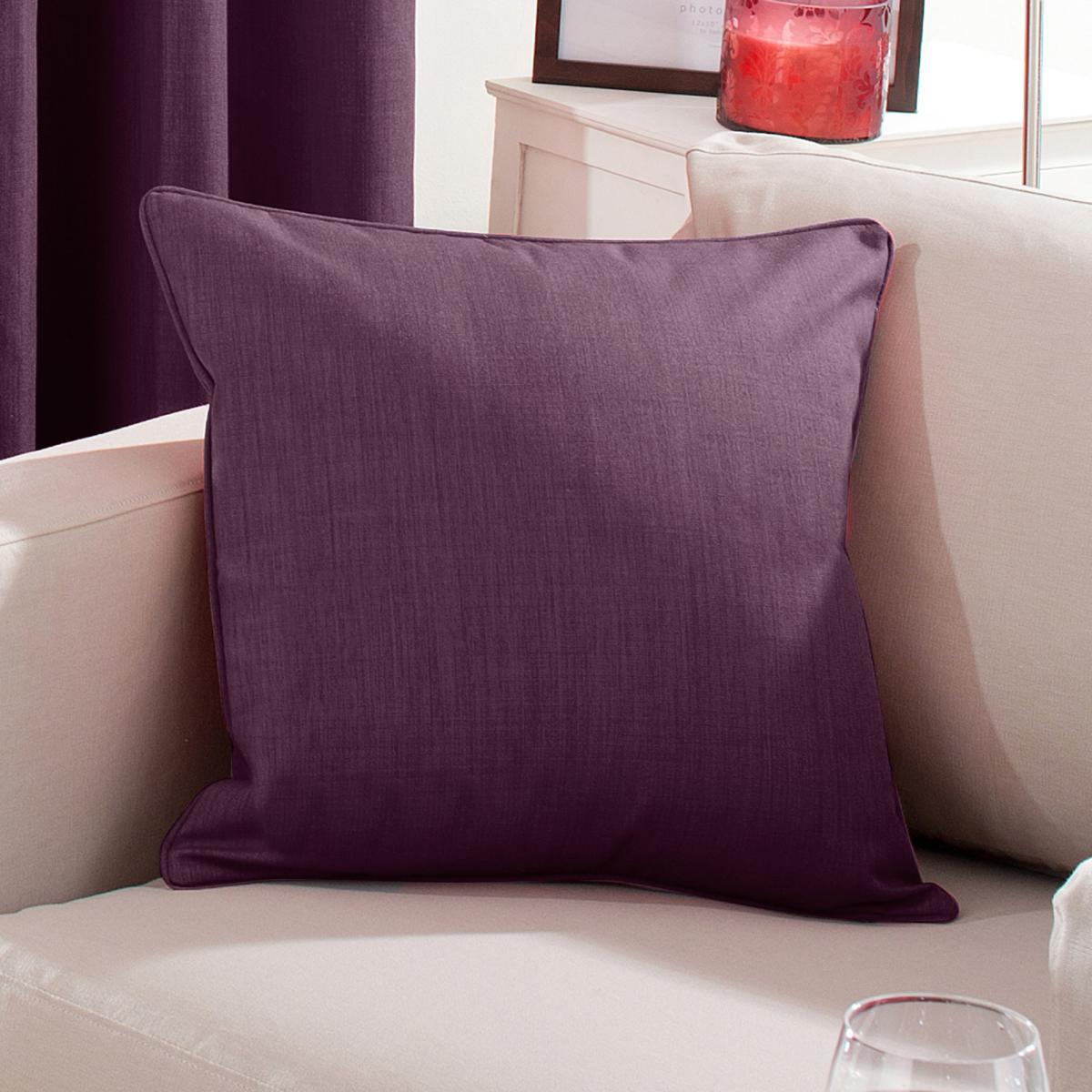 Solar Aubergine Blackout Pencil Pleat Curtains Purple – image 6