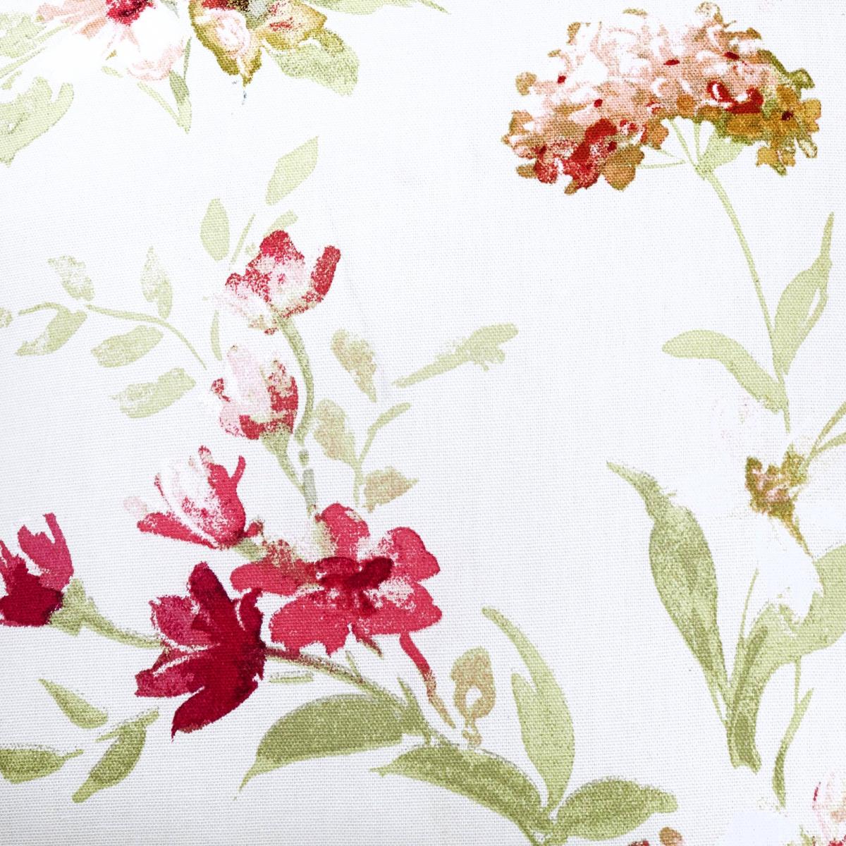 Fusion Jeannie Red Pencil Pleat Curtains Red – image 3