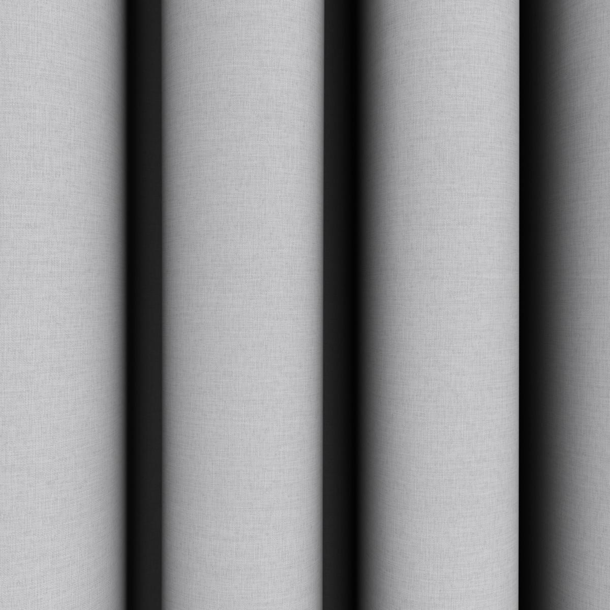 Berlin Soft Grey Thermal Blackout Pencil Pleat Curtains Grey – image 3