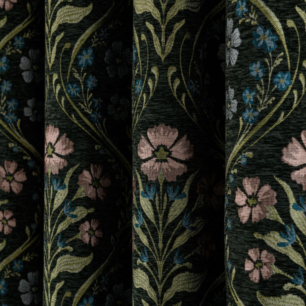 Chalfield Green Pencil Pleat Curtains Green – image 2