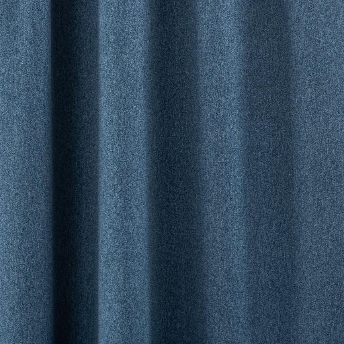 Luxe Navy Room Darkening Pencil Pleat Curtains Navy – image 5