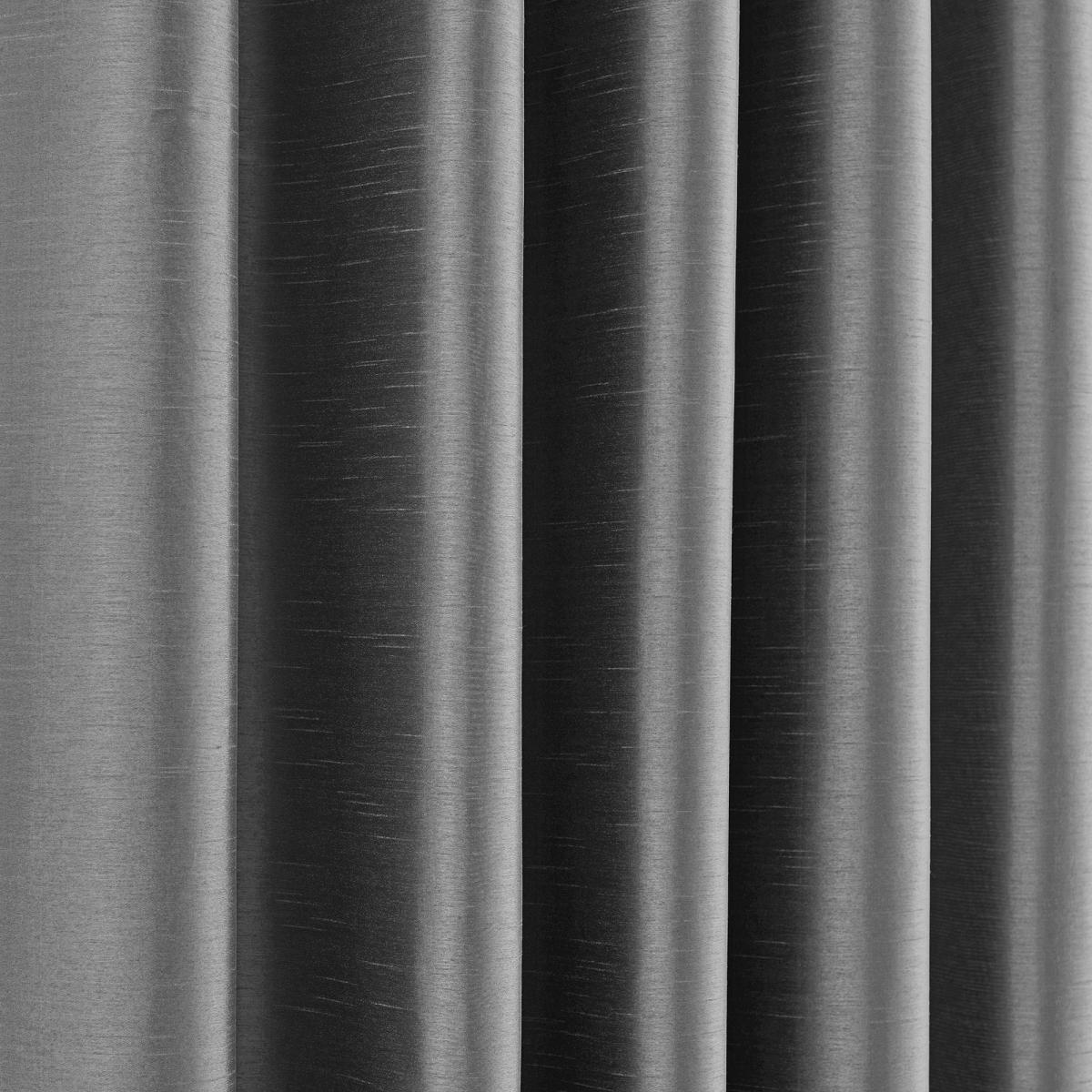 Montana Charcoal Pencil Pleat Curtains Charcoal – image 3