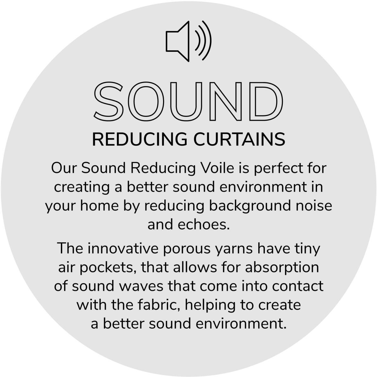 Hotel Grey Sound Reducing Pencil Pleat Curtains Grey – image 9