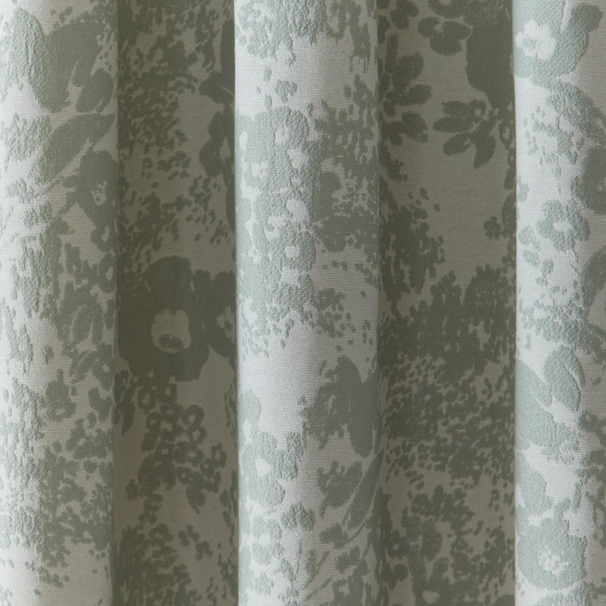 Sofia Floral Sage Green Pencil Pleat Curtain Sage (Green) – image 3