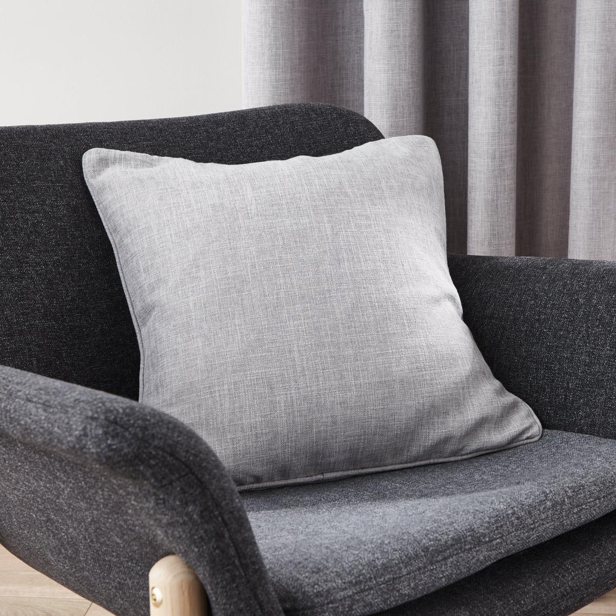 Vermont Dove Grey Pencil Pleat Curtains Grey – image 5