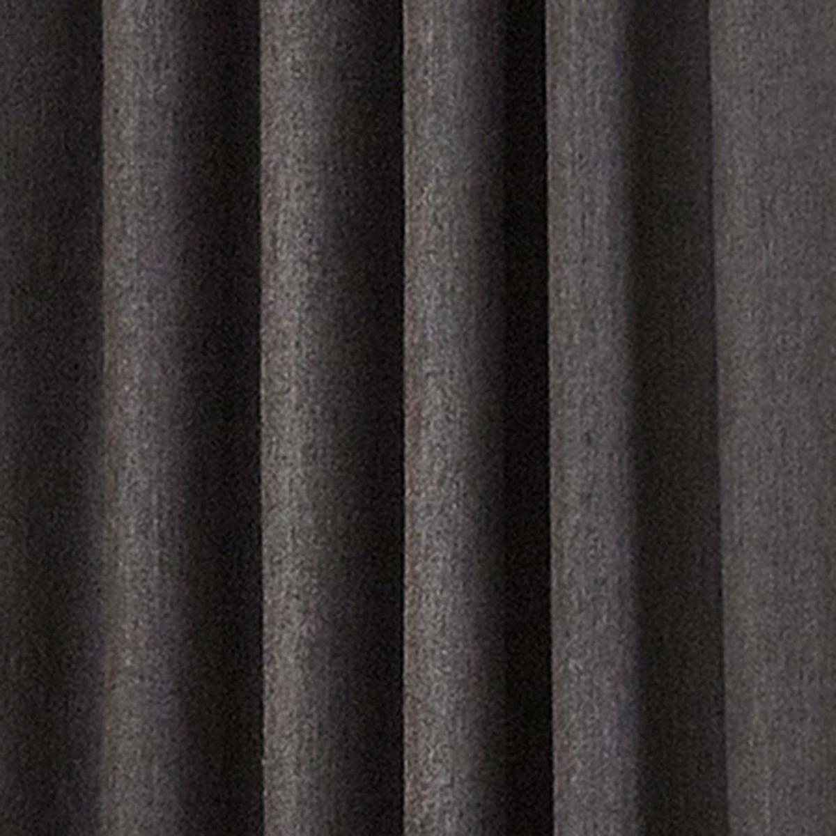 Jennings Charcoal Thermal Pencil Pleat Curtains Grey – image 4