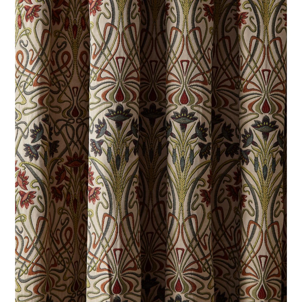 Lucetta Jewel Pencil Pleat Curtains Multi Coloured – image 3