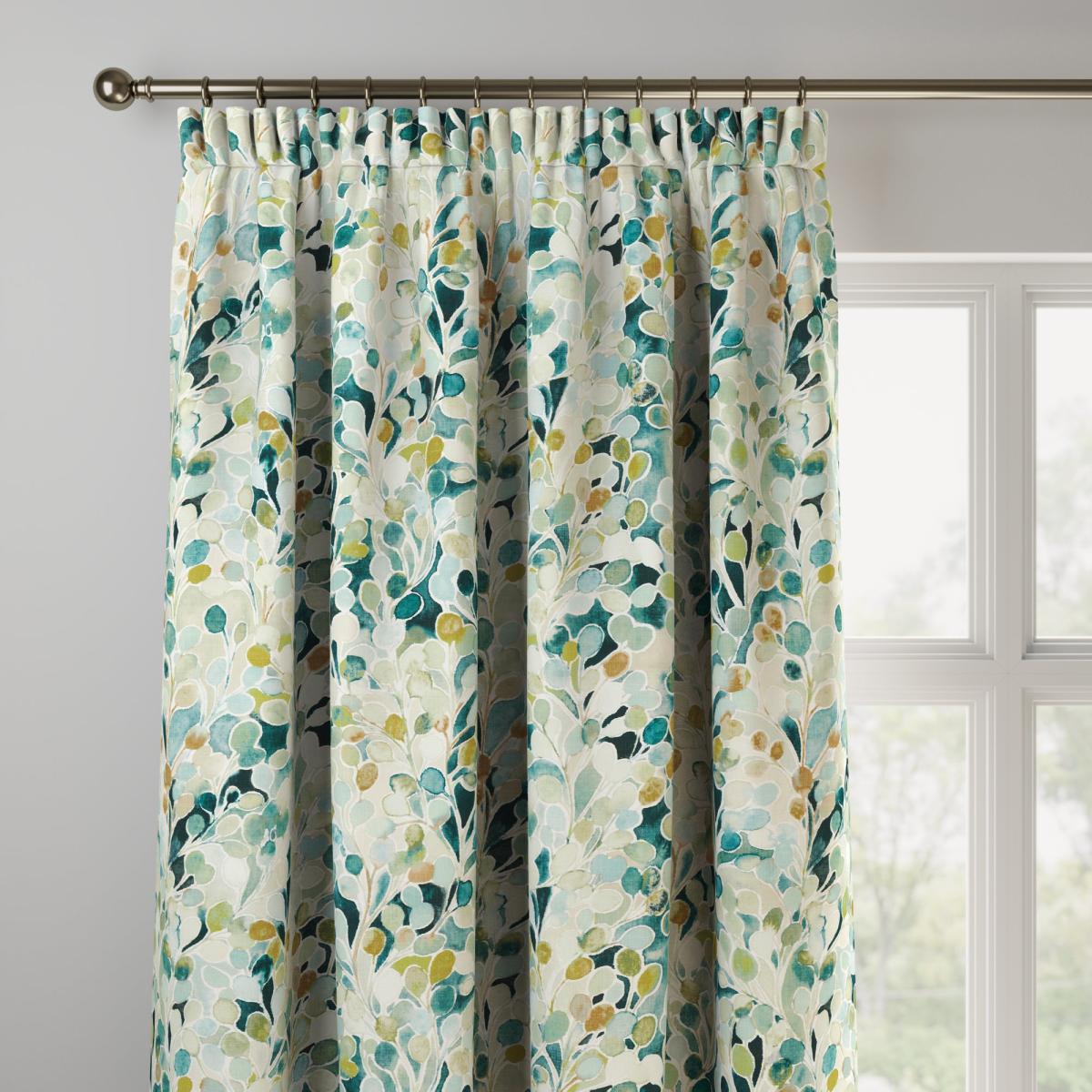 Mardi Gras Made to Measure Curtains Mardi Gras Jade – image 2