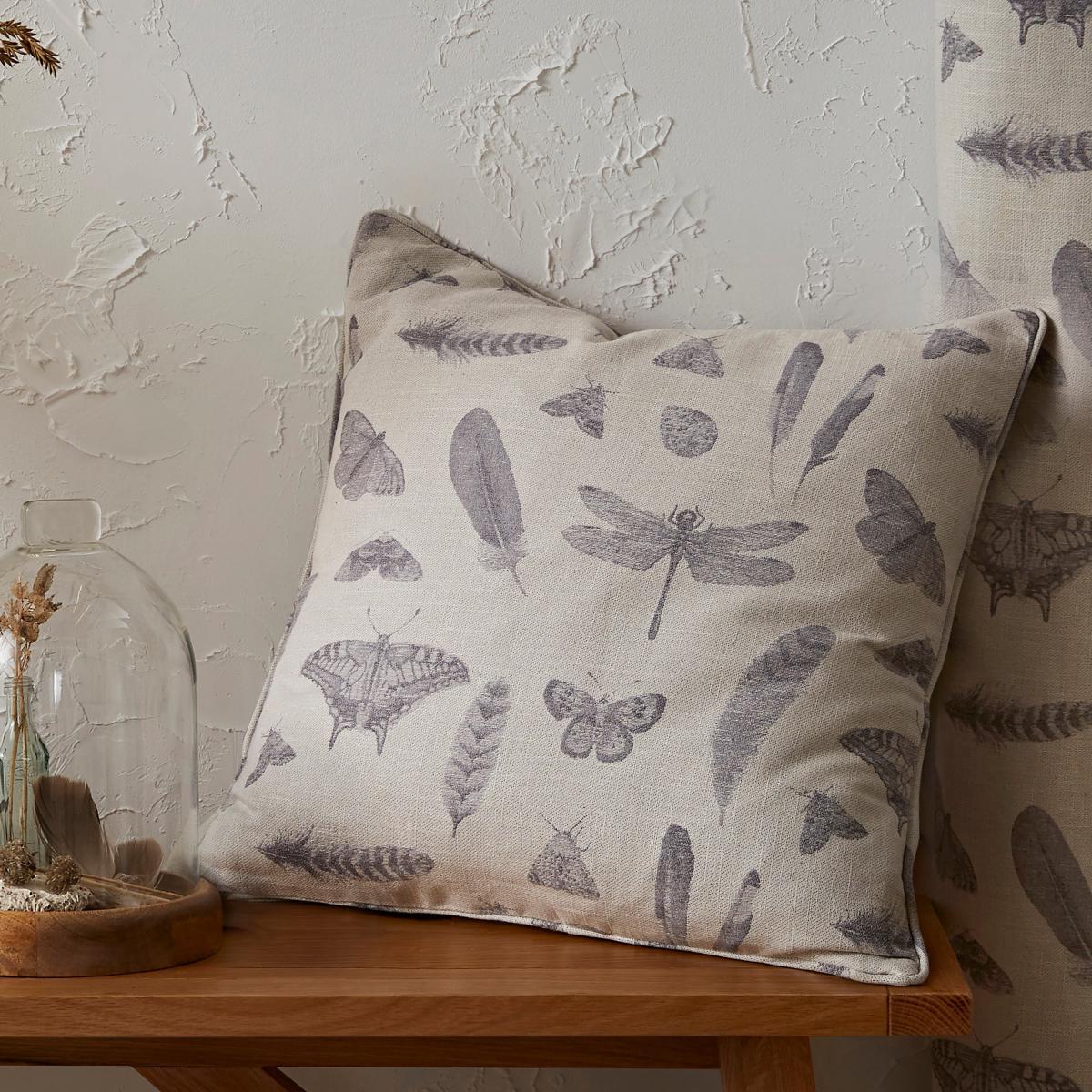 Nature's Study Natural Pencil Pleat Curtains Natural – image 6