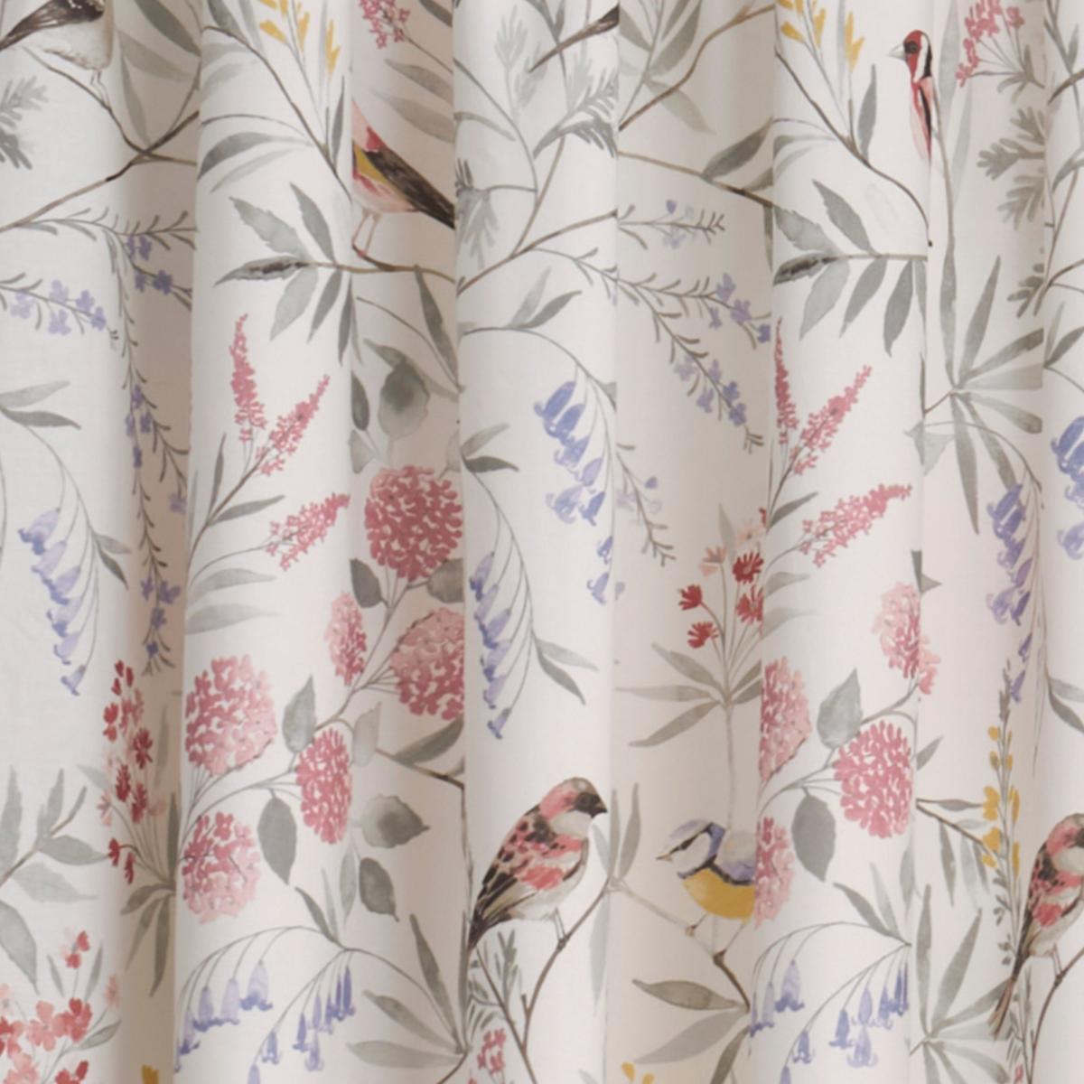 Caraway Pink Pencil Pleat Curtain 66cm x 72cm Pink – image 2
