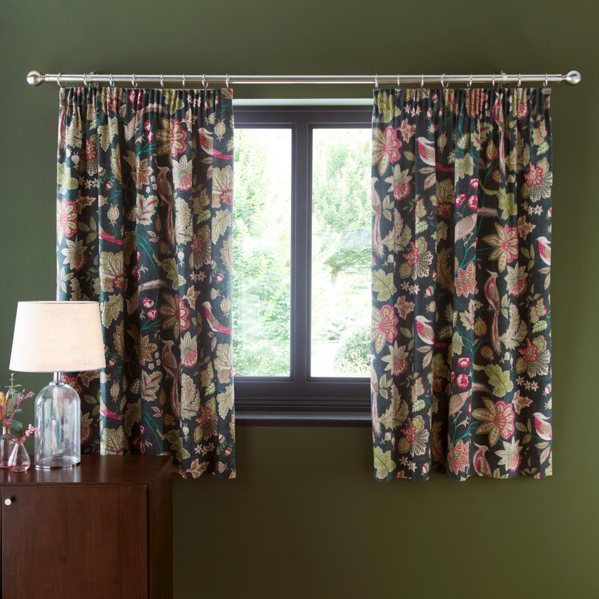 Newark Pencil Pleat Curtains Green Green – image 5