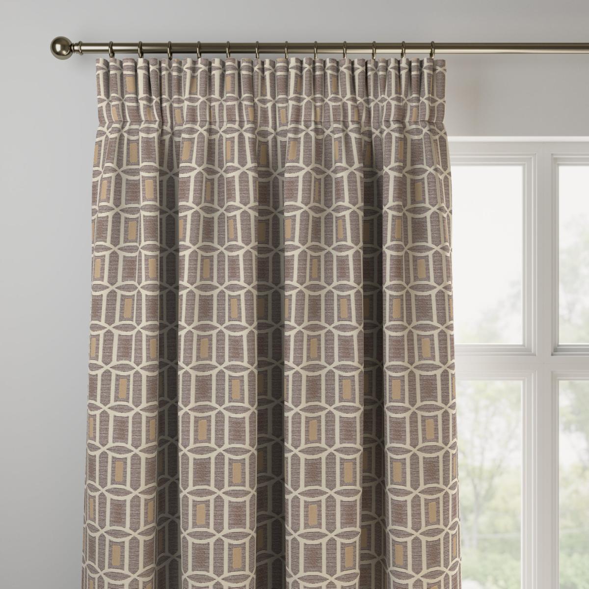 Pavillion Made to Measure Curtains brown – image 2