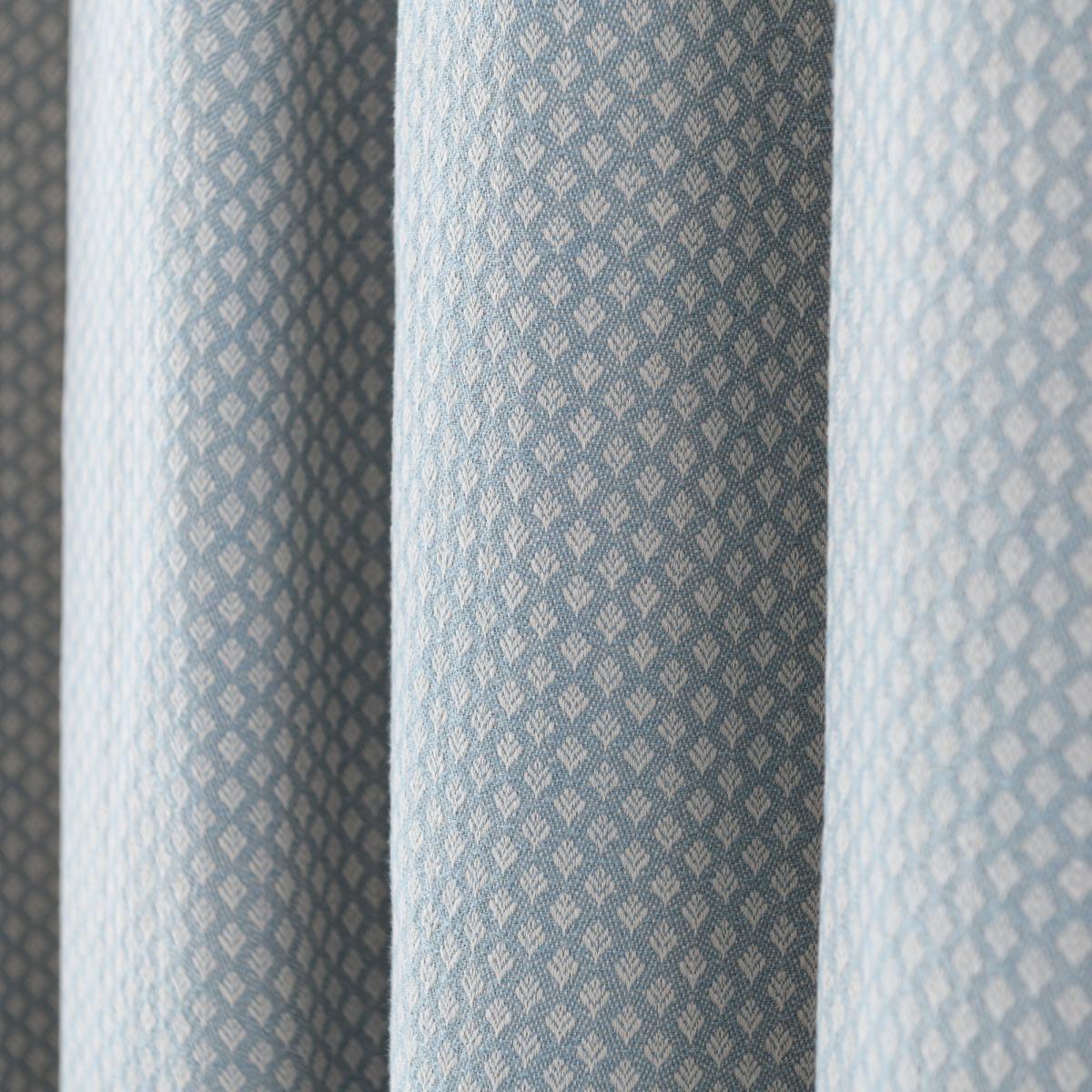 Churchgate Eton Blue Pencil Pleat Curtains Blue – image 3