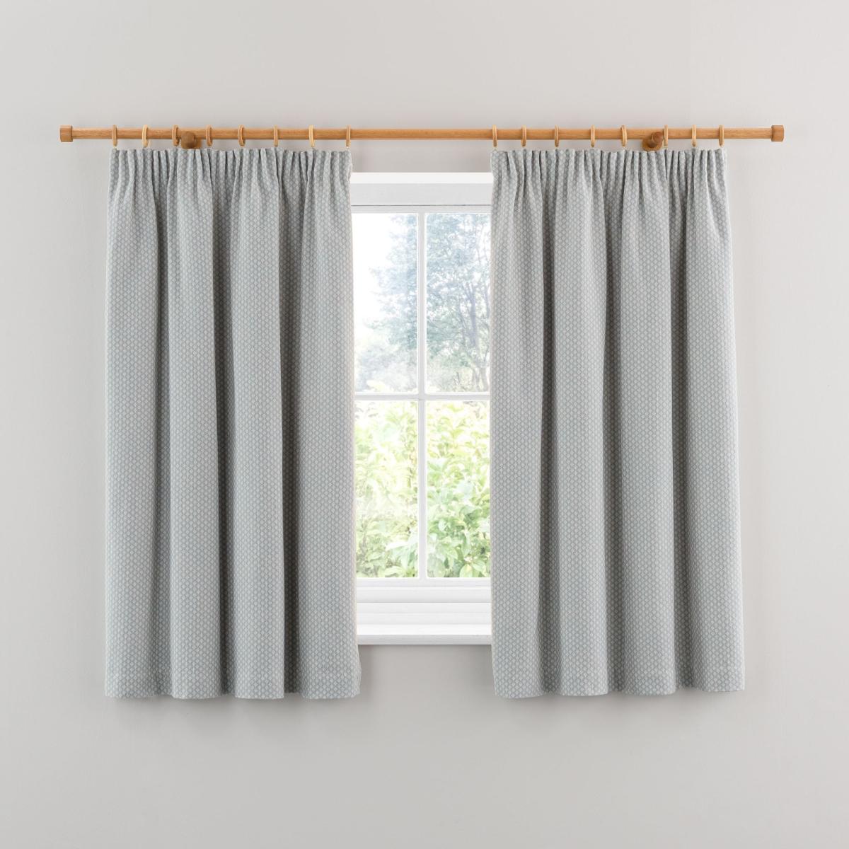 Churchgate Eton Blue Pencil Pleat Curtains Blue – image 5