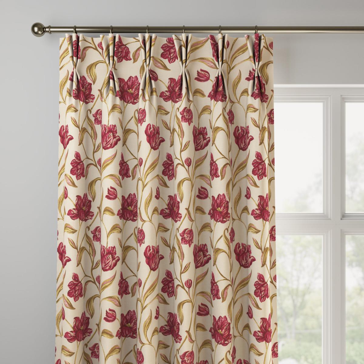 Gabrielle Made to Measure Curtains red – image 2