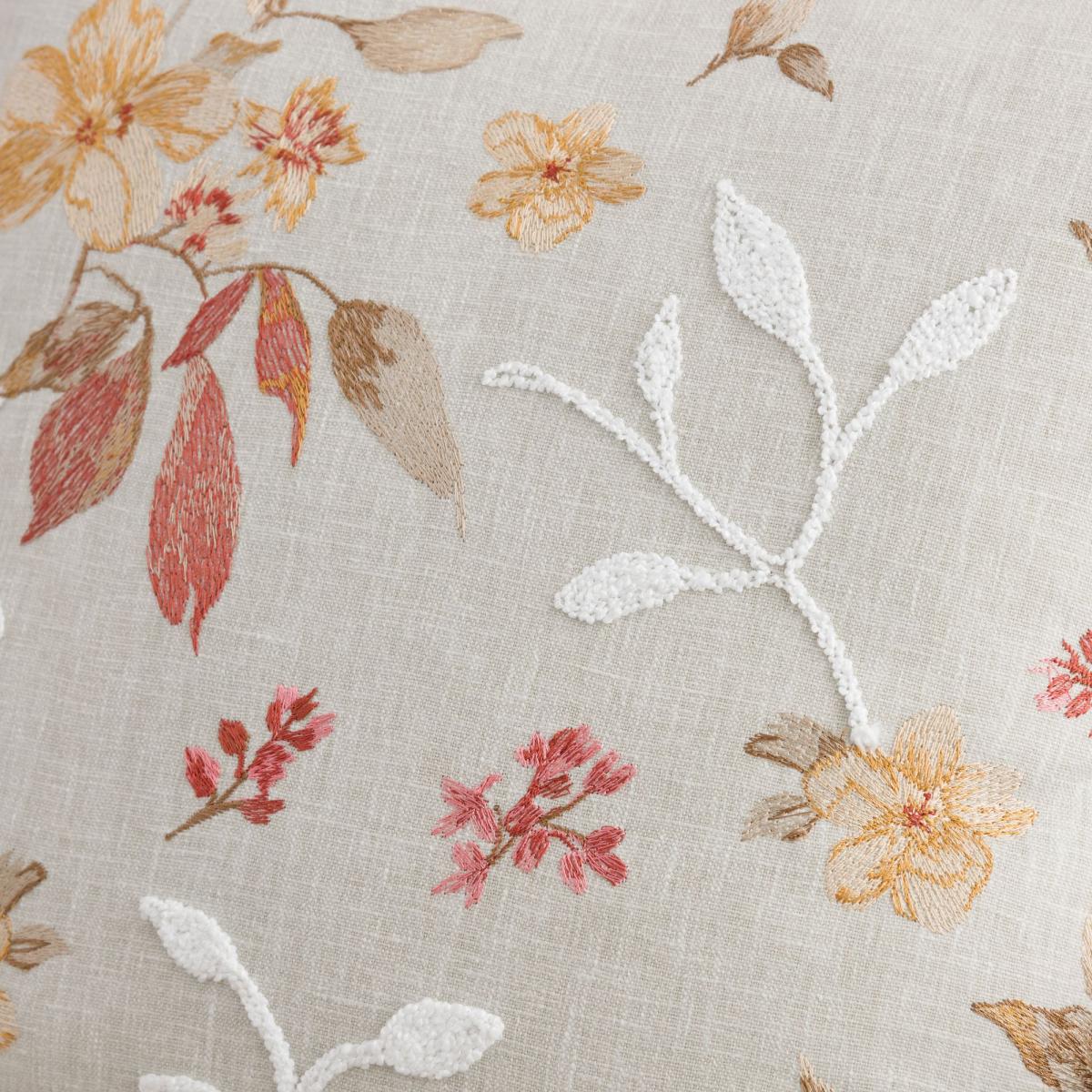 Jasmine Natural Pencil Pleat Curtains Natural – image 3