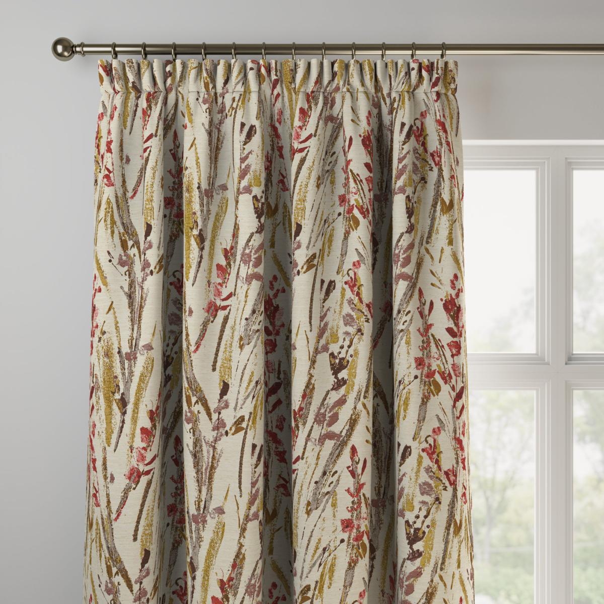 Loiret Made to Measure Curtains red – image 2