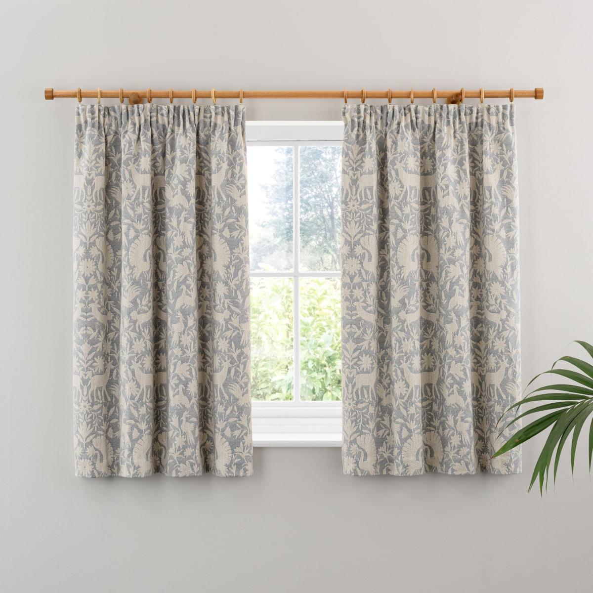 Churchgate Bradgate Seafoam Pencil Pleat Curtains Seafoam – image 4