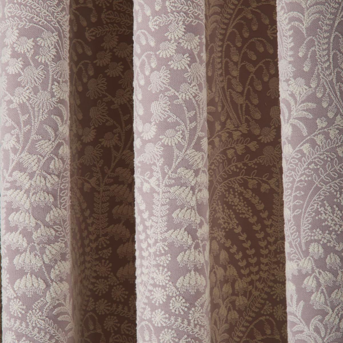 Spring Flowers Natural Pencil Pleat Curtains Natural – image 3