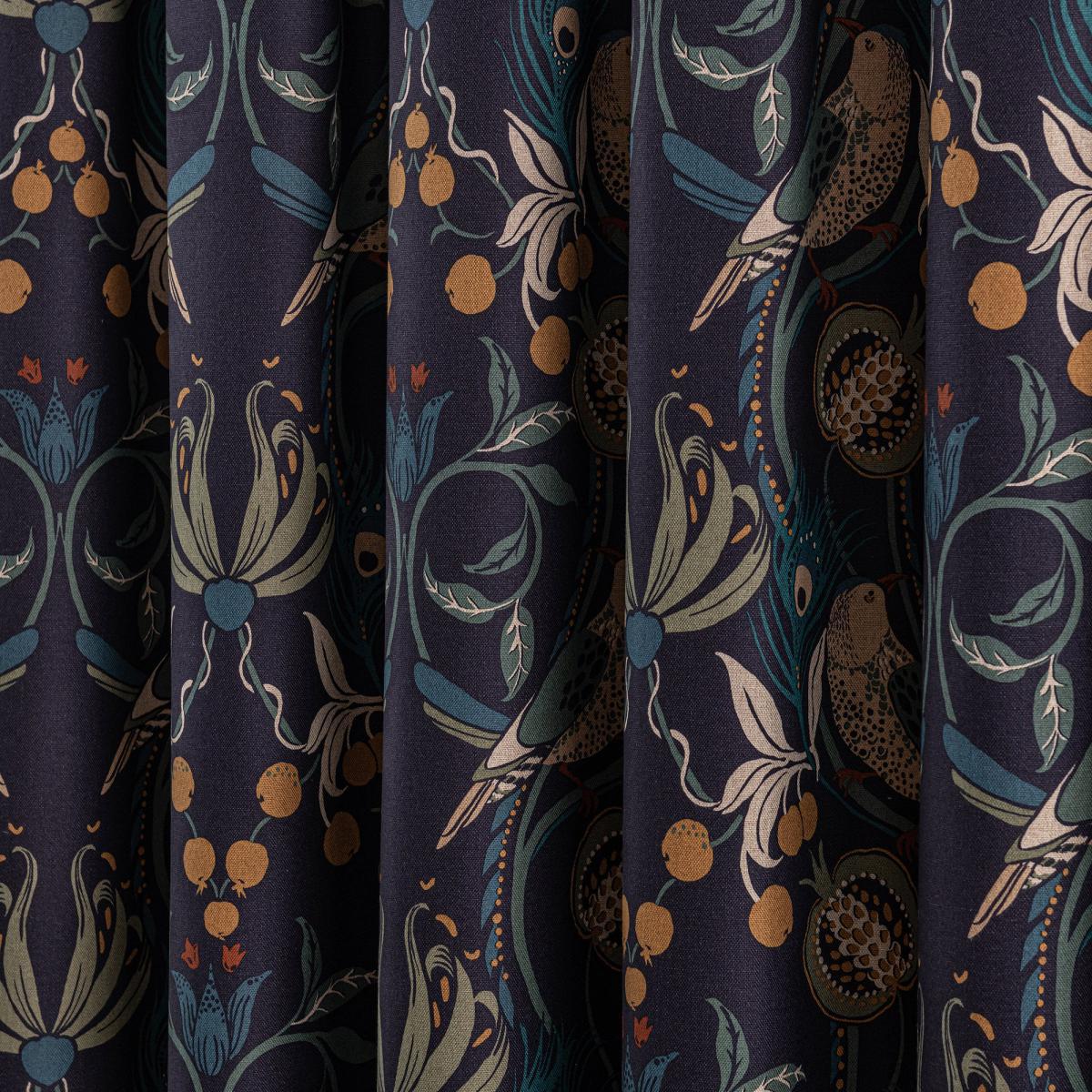 Havisham Navy Pencil Pleat Curtains Navy – image 8