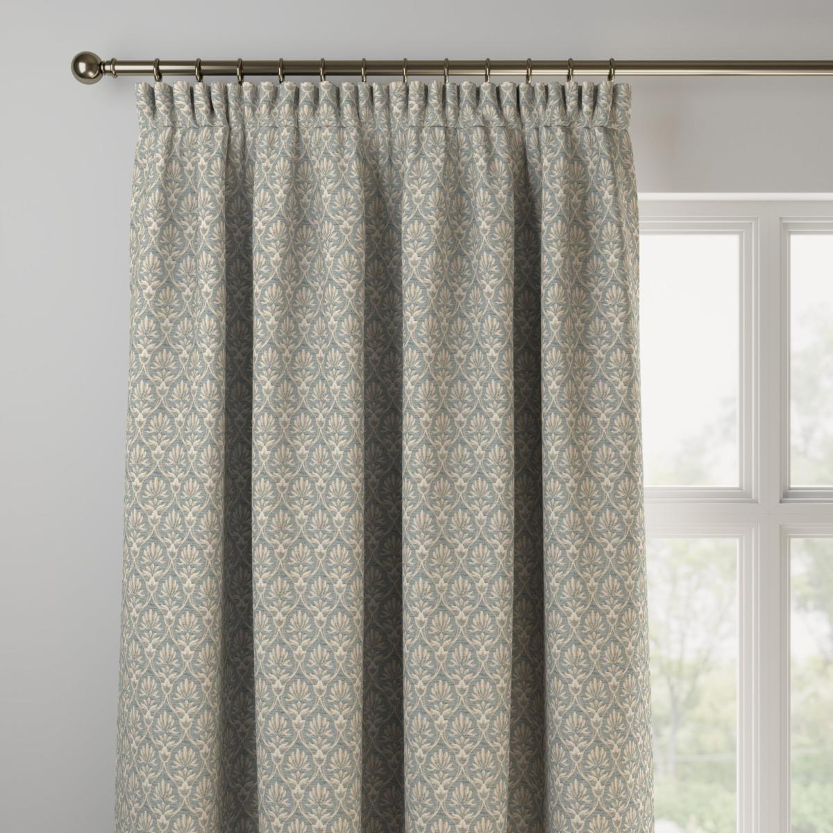 Heritage Made to Measure Curtains Heritage Duck Egg – image 2