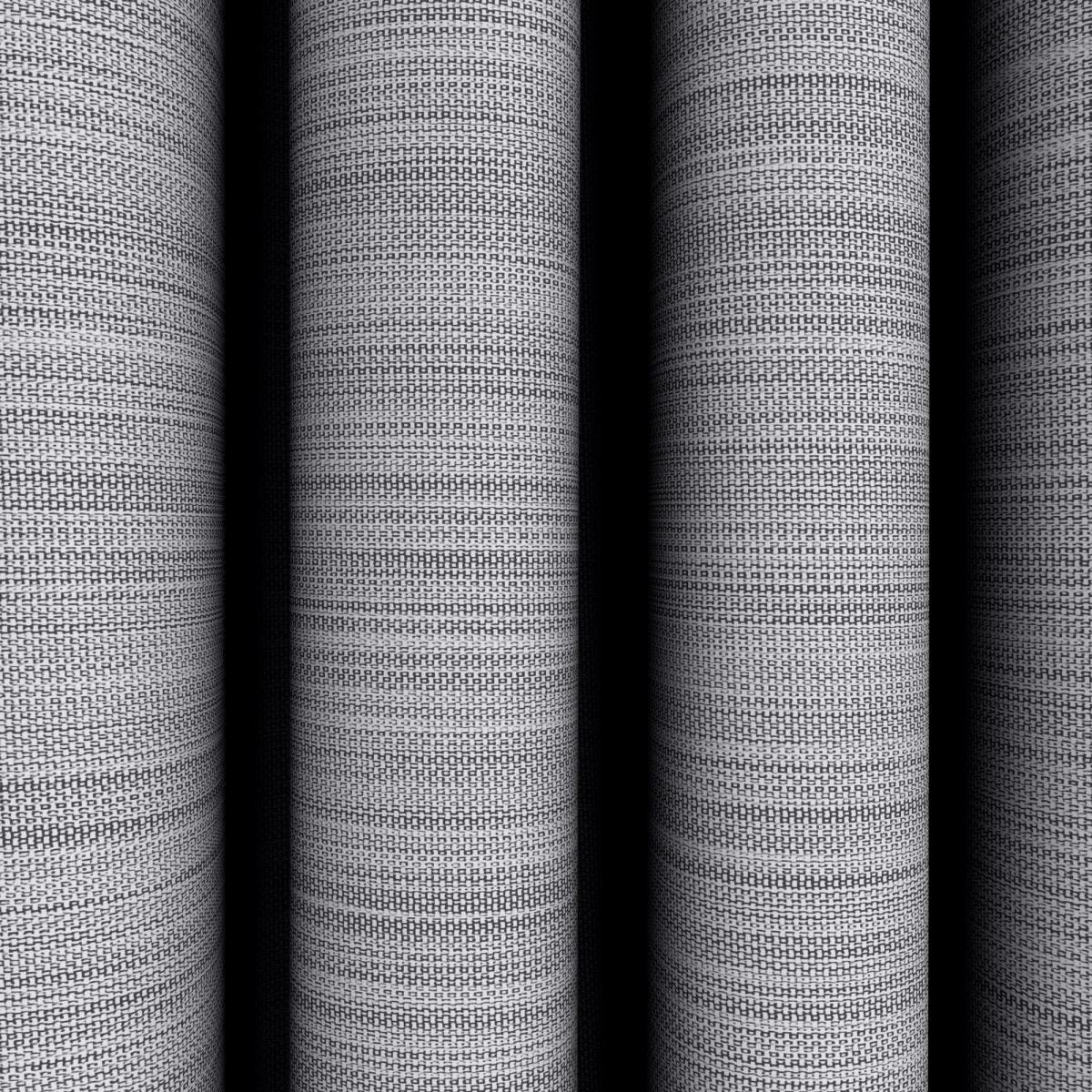 Hamilton Graphite Blackout Pencil Pleat Curtains Graphite (Grey) – image 3