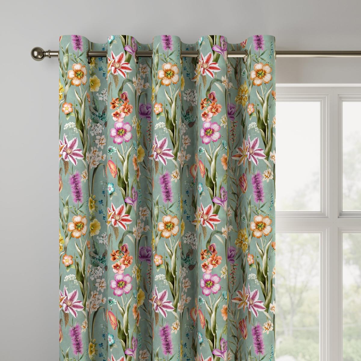 Maximalist Tropical Made to Measure Curtains Tropical Jade – image 3