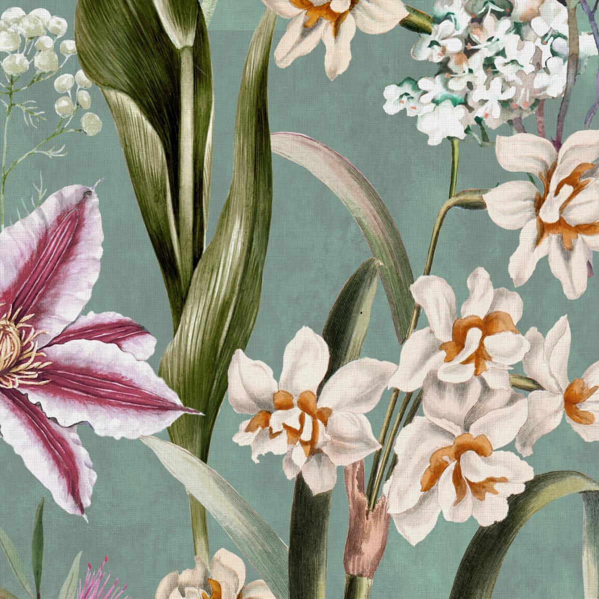 Maximalist Tropical Made to Measure Curtains Tropical Jade – image 4