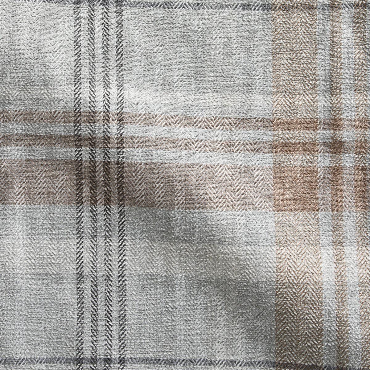 Melrose Check Made to Measure Curtains Melrose Elephant – image 3