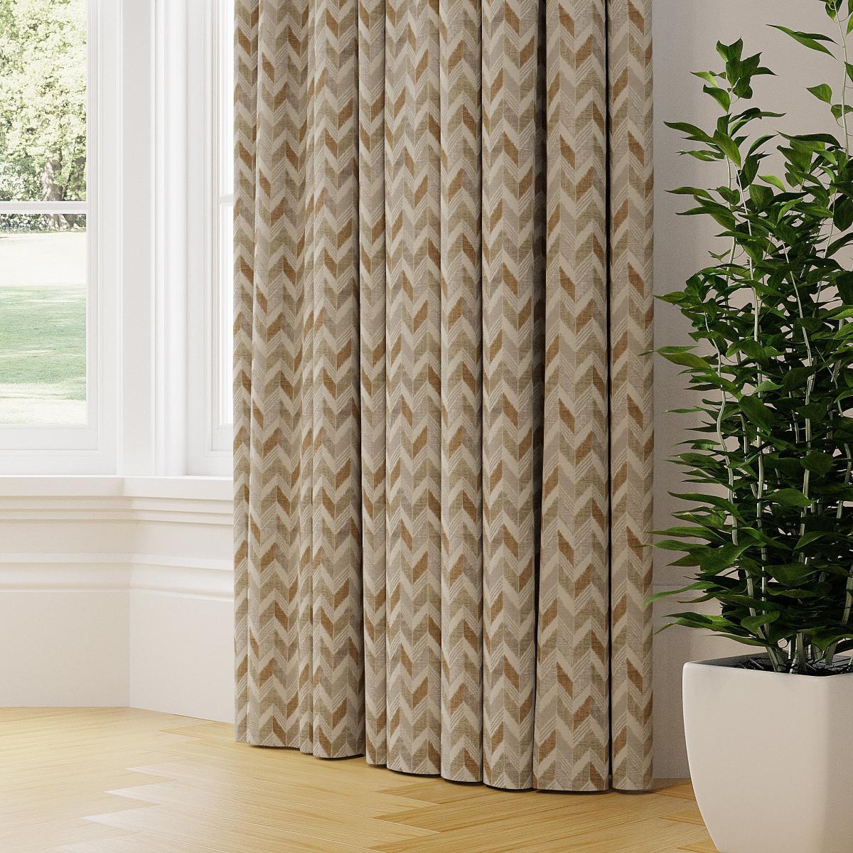Zena Made to Measure Curtains Zena Natural – image 1