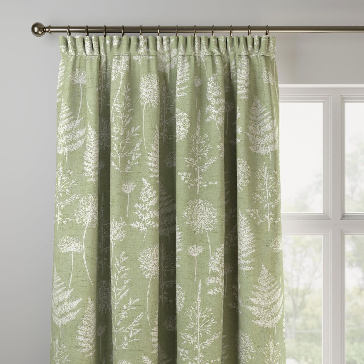 Meadow Made to Measure Curtains Meadow Green – image 2
